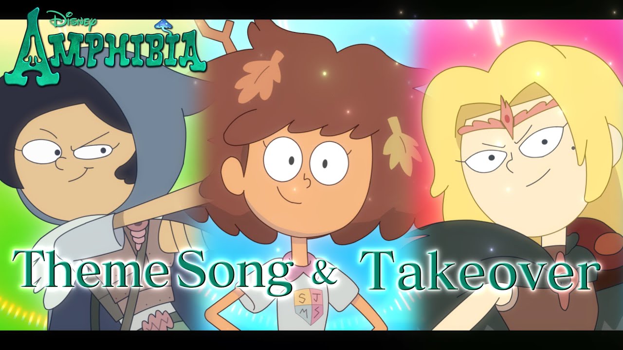 Amphibia : Theme Song & Sasha / Marcy Takeover(Cover)