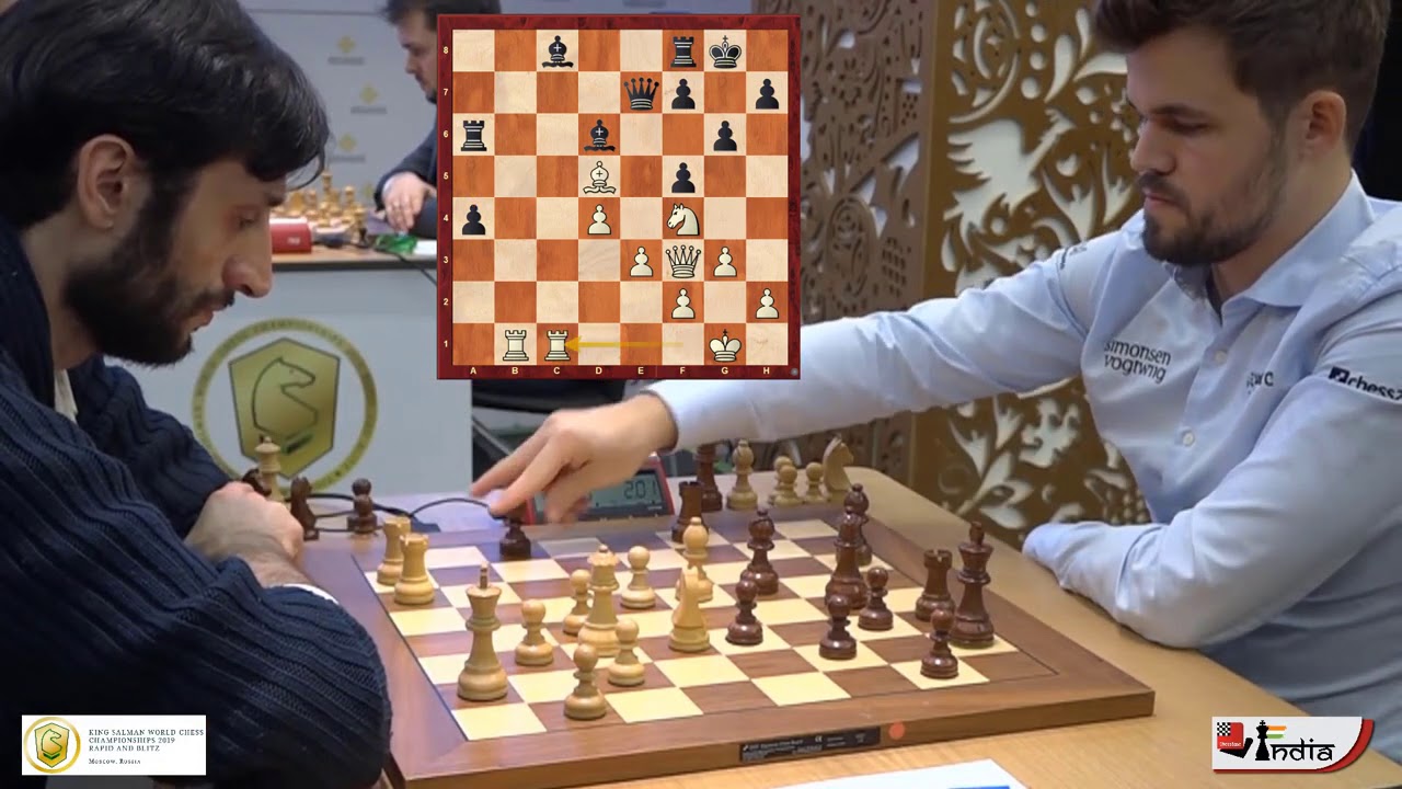 Creative genius Baadur Jobava vs Magnus Carlsen | Commentary by Sagar Shah