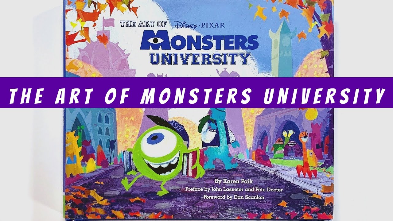 The Art of Monsters University (flip through) Artbook