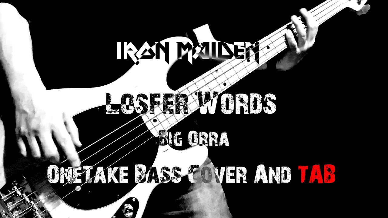 IRON MAIDEN -Losfer Words (Big 'Orra)- Ontake Bass Cover And Tabs