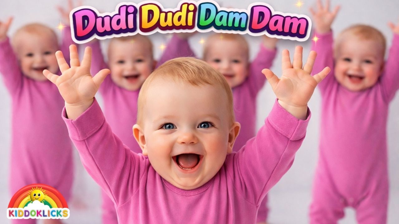 Dudi Dudi Dam Dam Dance 💃 | Dodi Dodi Dum Dum Kids Dance | Kids Dance  | Kids Rhymes #dudidudi