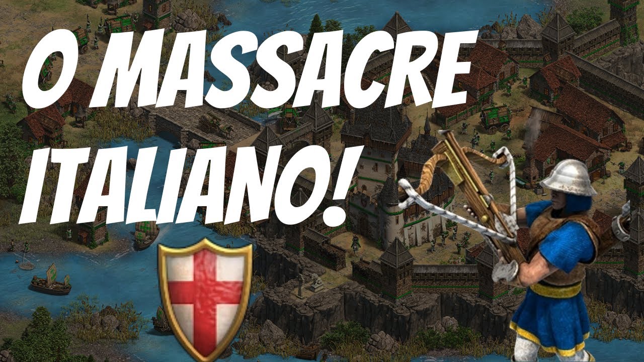 MASSACRE Italiano!  -  AGE OF EMPIRES 2