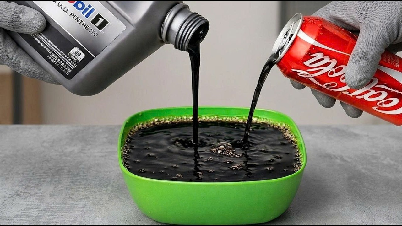 Смешайте моторное масло с кока-колой и заработайте доллары! Большинство людей даже не догадаются, чт