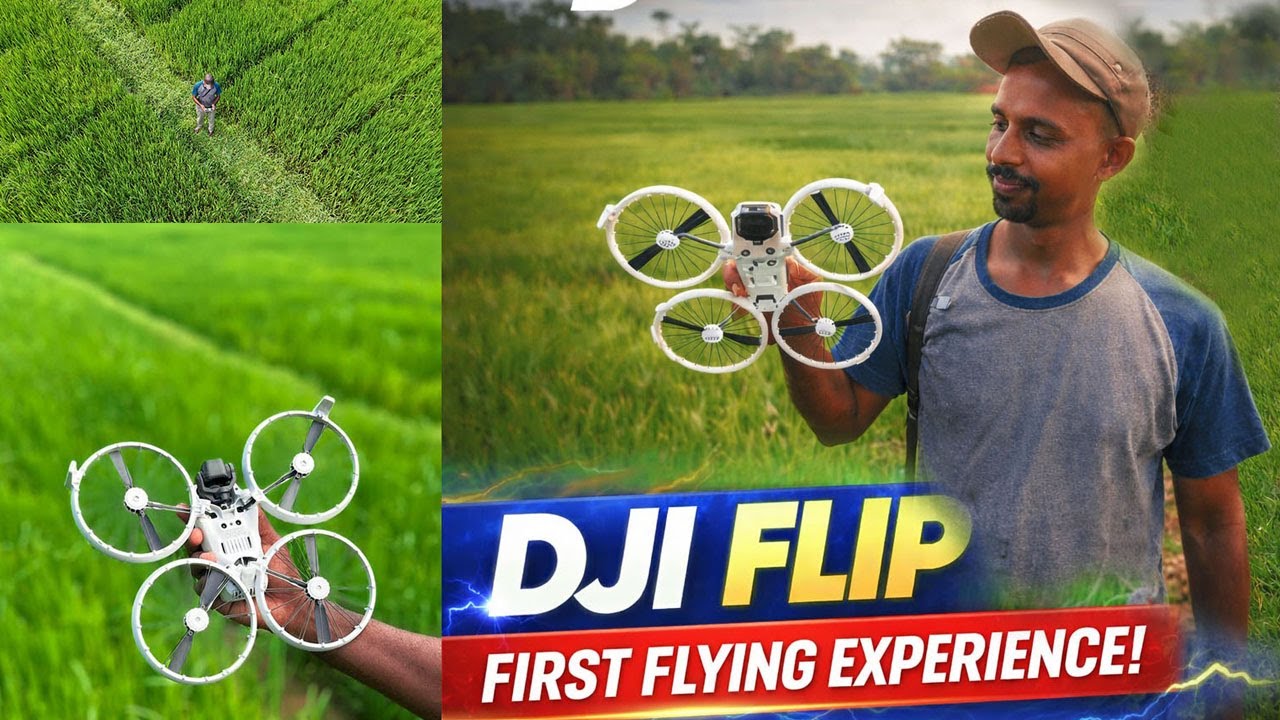 DJI Flip First Flying Experience | I Didn’t Expect This 😲