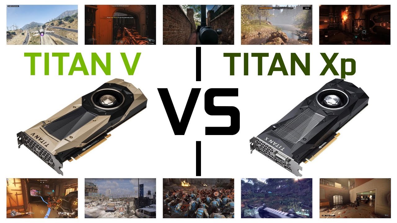 TITAN V vs TITAN Xp || 4K GAMING BENCHMARK