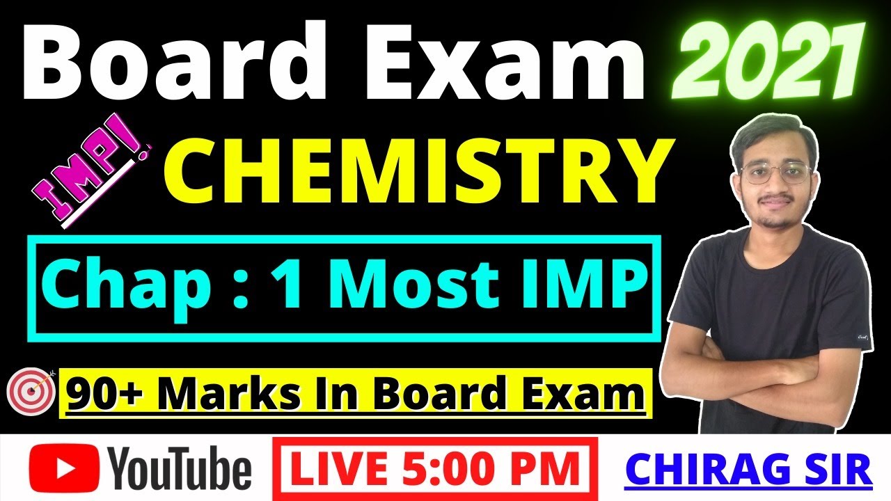 Std 12 Chemistry Board IMP 2021,Gujarat Board Most Imp 2021,12 Science Most IMP 2021,Board Exam IMP