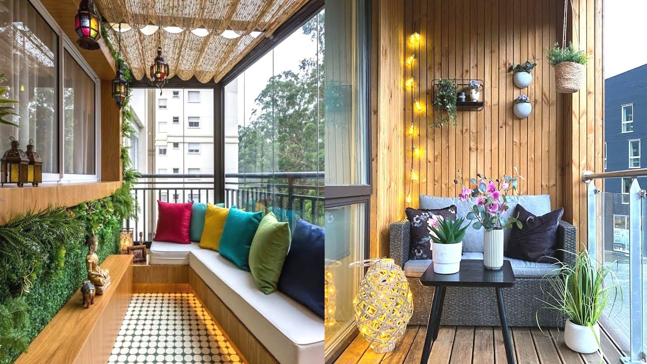 Best Balcony Design Ideas, Modern Balcony Decorating Ideas, Small Balcony Makeover