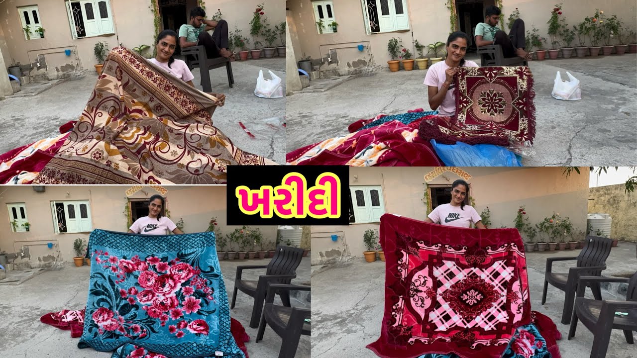 Winter shopping Haul | Blanket Bedsheets much more | Shanti Odedra 
