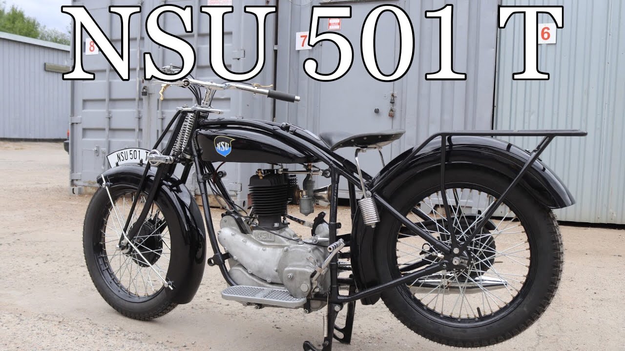 Мотоцикл NSU 501 T от мотоателье Ретроцикл.