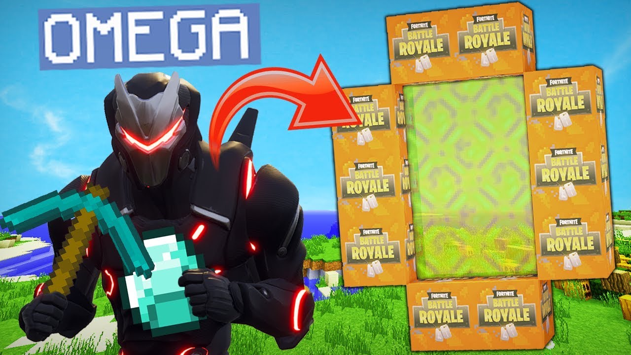 If MINECRAFT Took Over FORTNITE