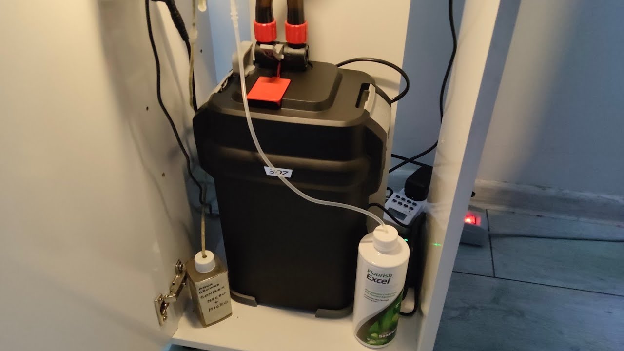Odhalení příčiny slabé cirkulace filtru Fluval 307