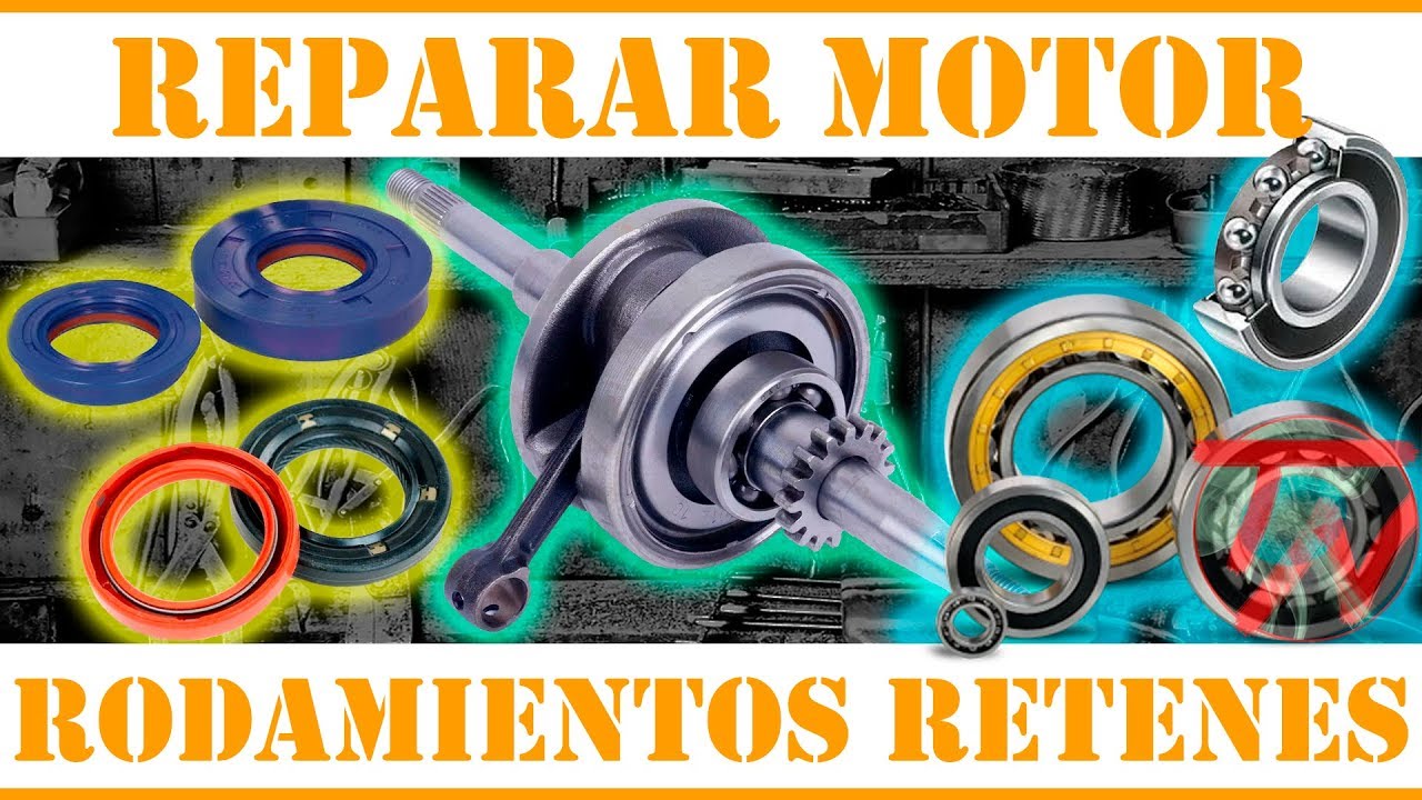 Cambiar CIGUEÑAL RODAMIENTOS y RETENES | Restaurar moto paso a paso DIY 🛵👨🏻‍🔧