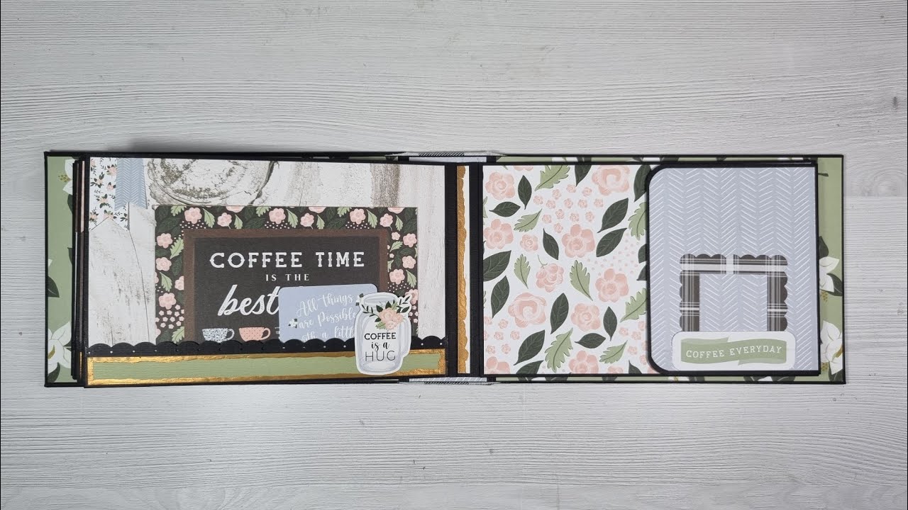 Video dimostrativo mini album scrap 