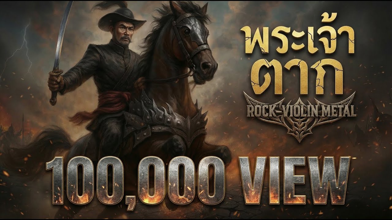 พระเจ้าตาก – Rock-Violin Metal เพลงประวัติศาสตร์ ปลุกใจไทย สู่เสรี ( รีเมค คาราบาว )