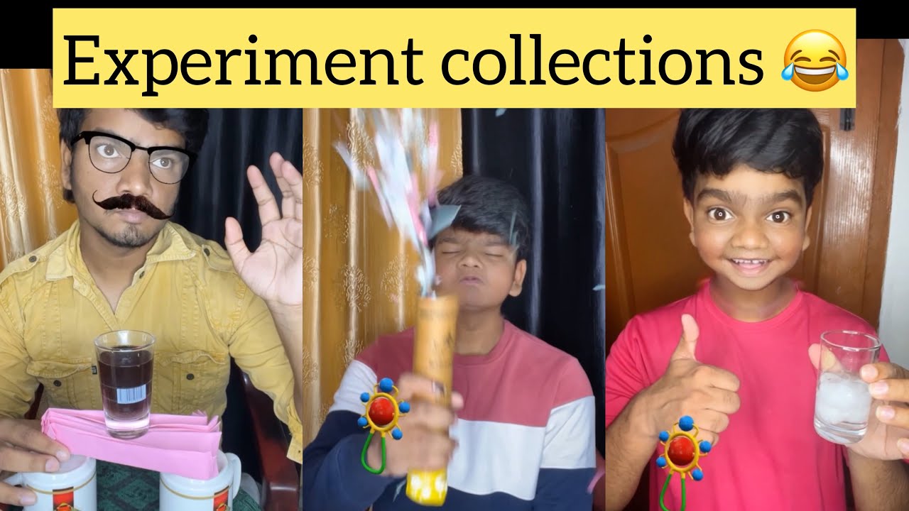 Experiment collections 😂 | Arun Karthick |