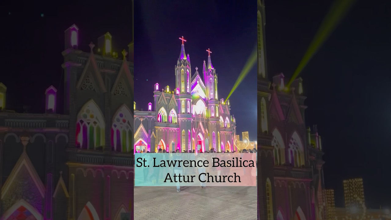 St. Lawrence Basilica | Attur Church #karkala #church #Atturchurch