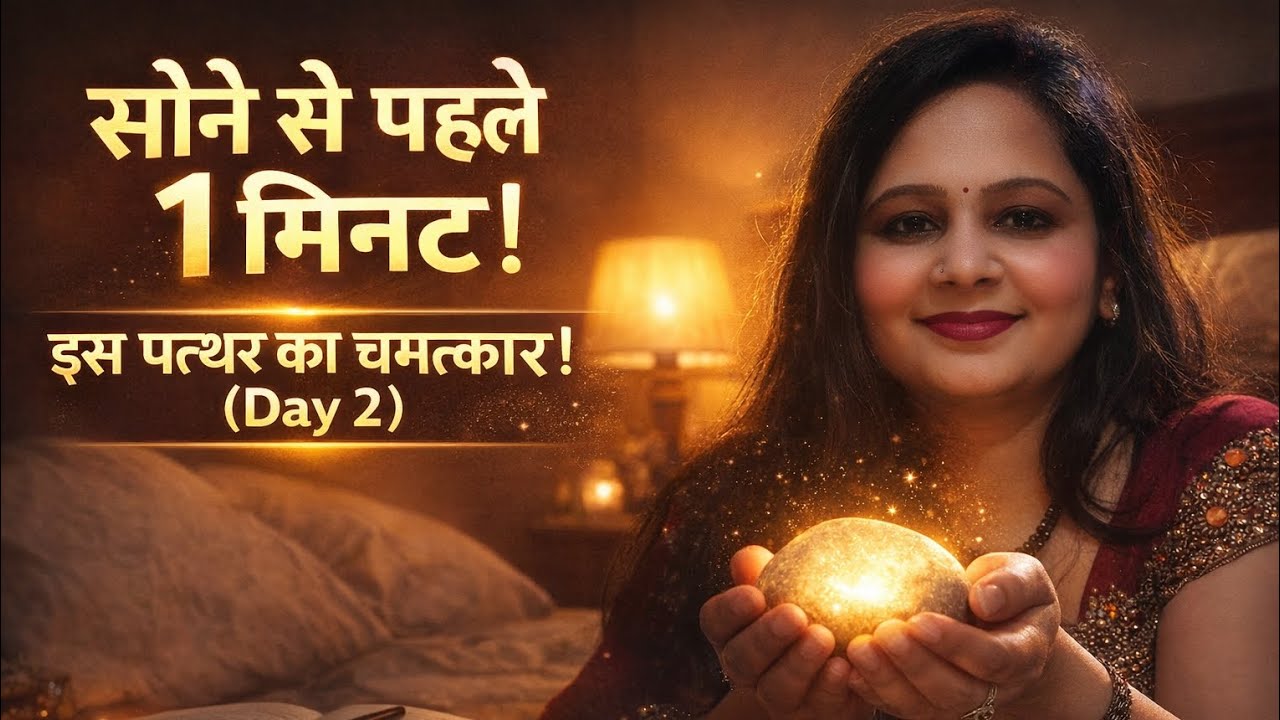सोने से पहले करें यह 1 काम! | Day 2 Magic Rock | The Magic Book Rhonda Byrne | Law of Attraction 