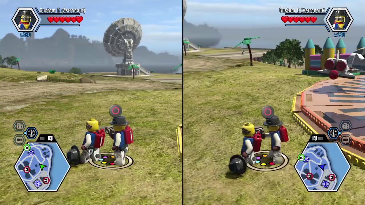 Fairground Rides | LEGO City Undercover 2-Player GAMEPLAY PART 61