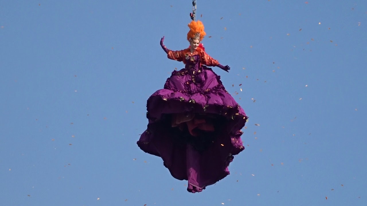 el Vuelo del Angel, Carnaval de Venecia 2017
