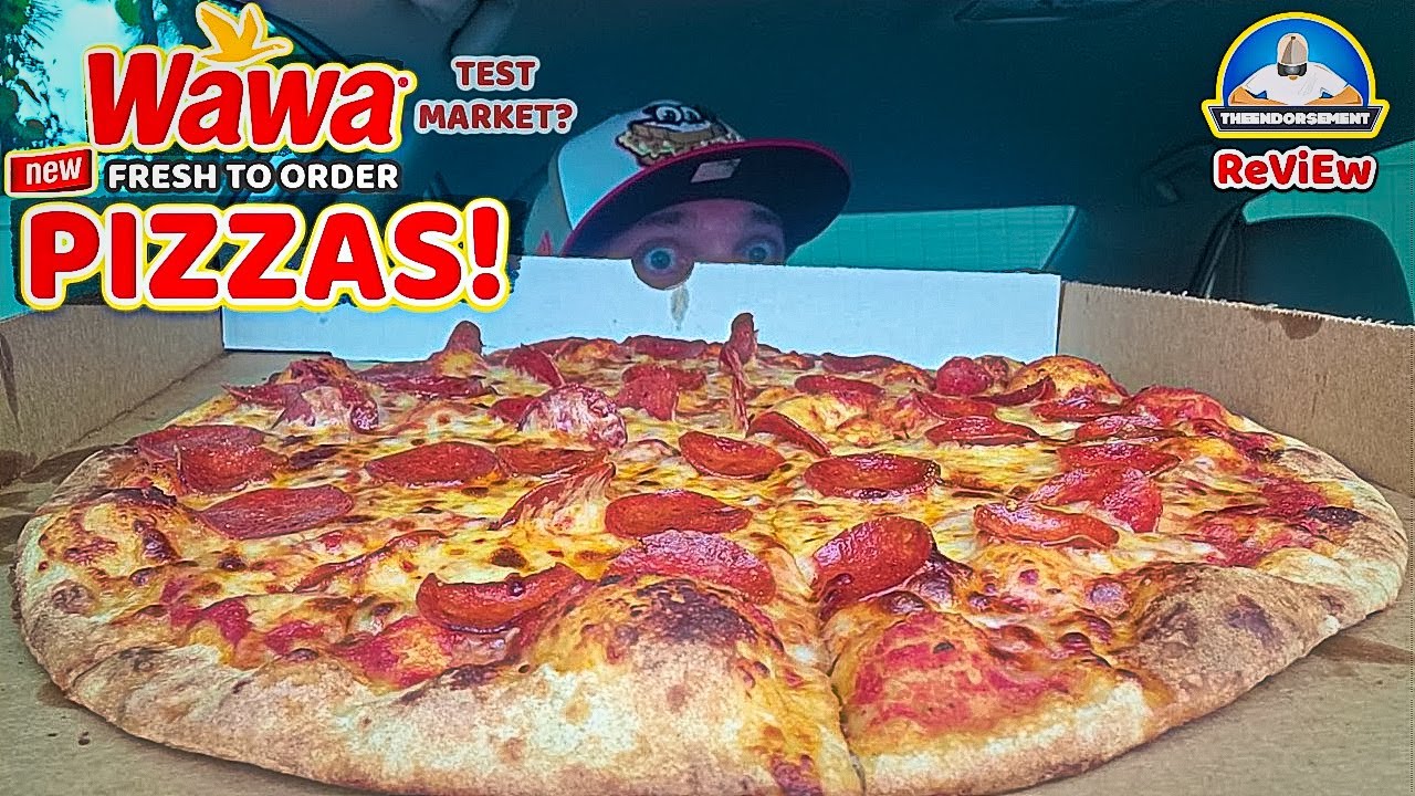 Wawa® Pepperoni Pizza Review! 🍕😍 | Wawa Selling PIZZA?!?! | theendorsement