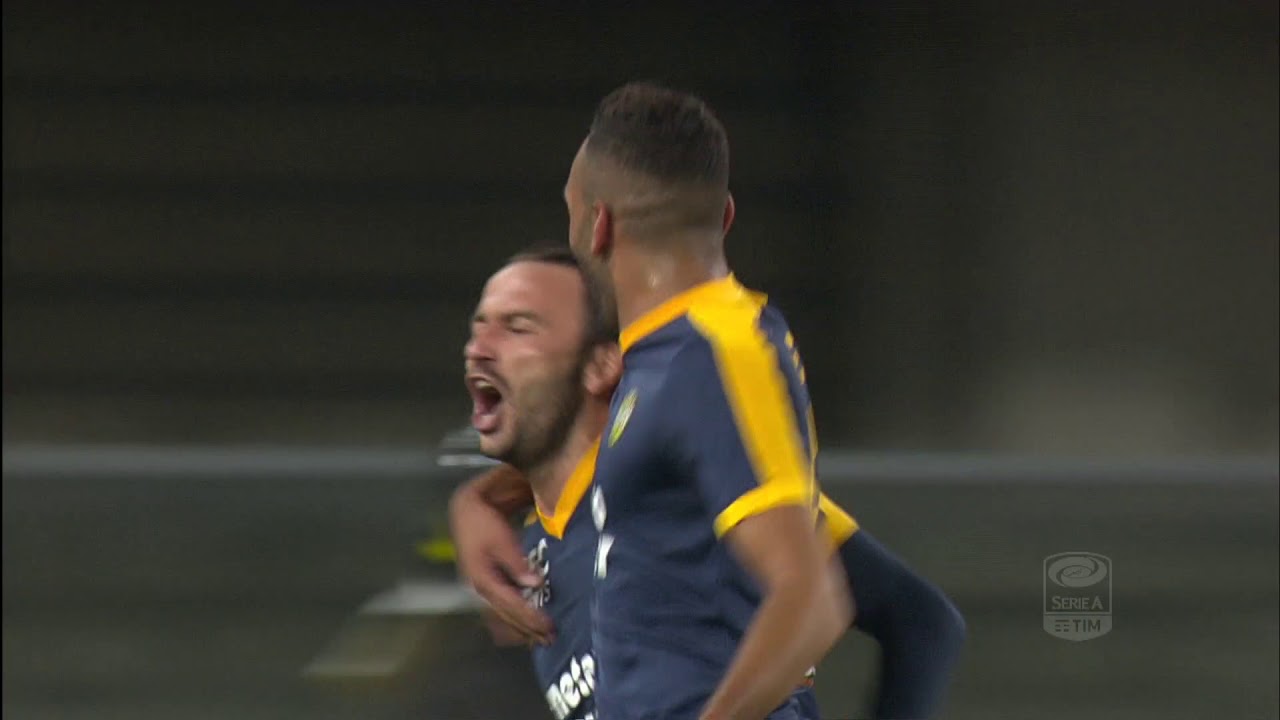 Il gol di Pazzini - Verona - Inter 1 - 2 - Serie A TIM 2017/18