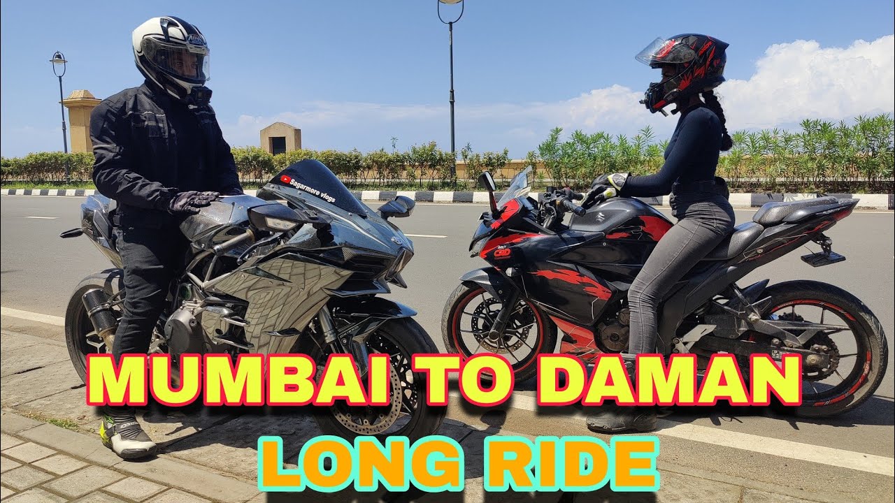 Mumbai to Daman Ride on Sportsbike | Kawasaki Ninja H2 | Part :-1