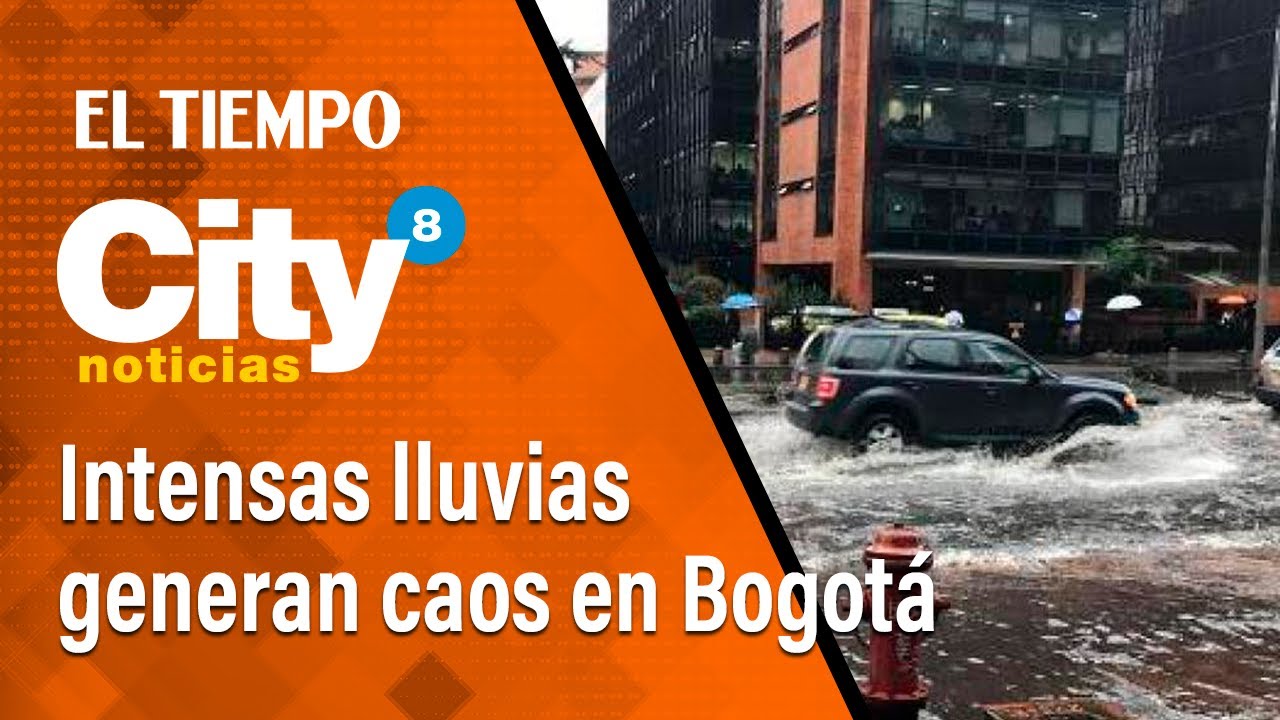 Citynoticias de las 8 pm, 8 de abril: Fuertes lluvias generaron caos en la capital | El Tiempo