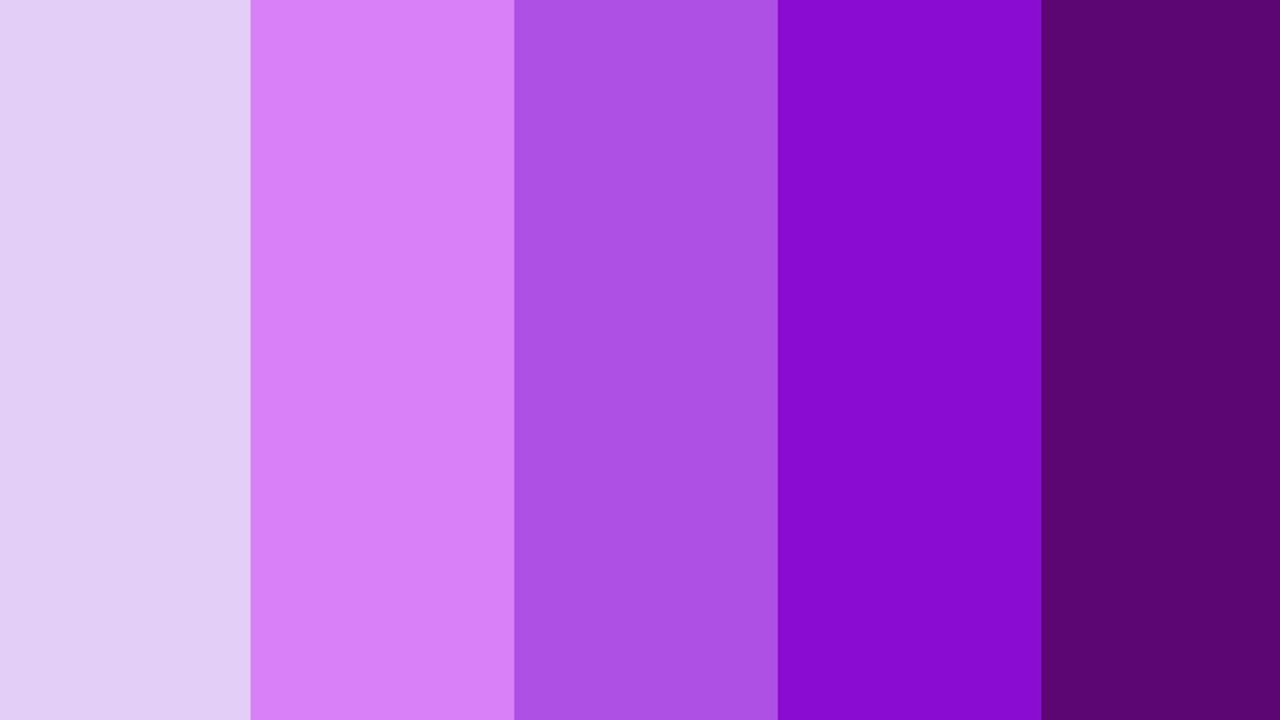 ¿Cuál es la diferencia entre MORADO, VIOLETA, LILA, PÚRPURA y MALVA?