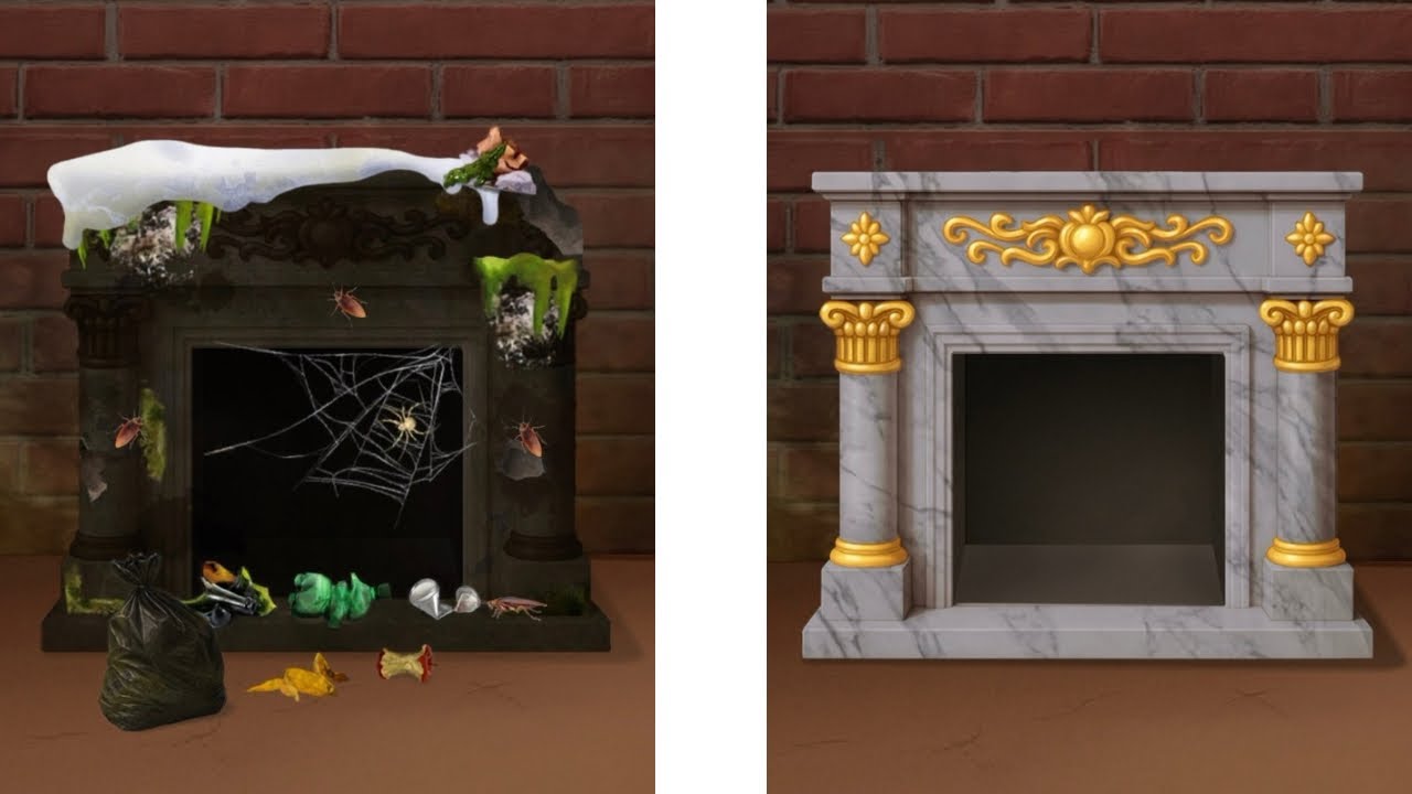 From Filthy to Fabulous Fireplace | Satisfying Cleaning Transformation ✨