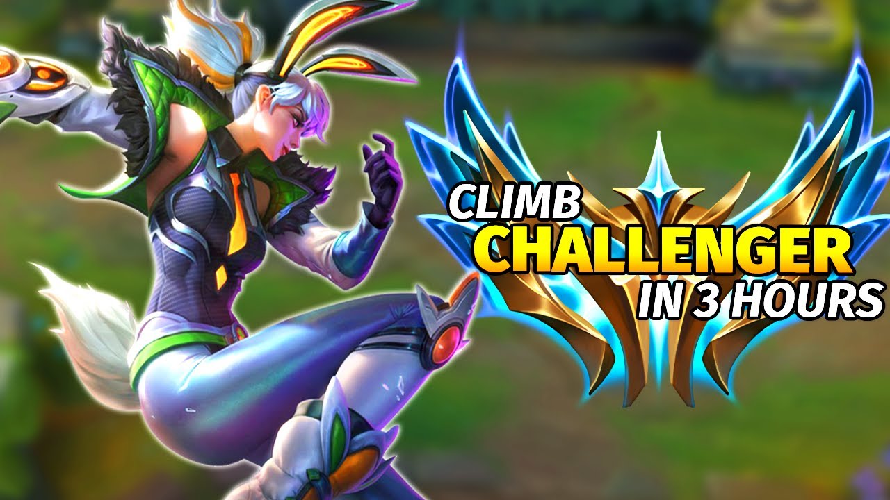 How to ACTUALLY Climb to Challenger in 3 Hours with Riven Top