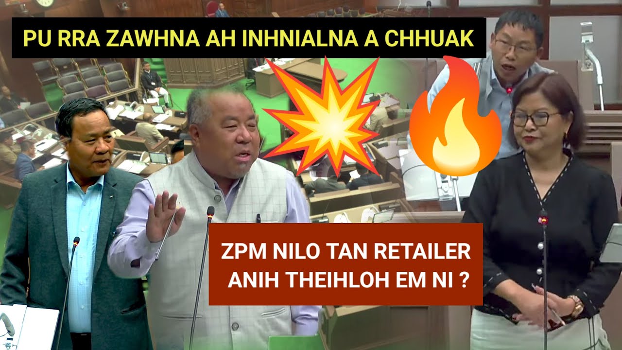 Pu RR-a zawhna ah inhnialna tenau a chhuak, a changtu Minister ten an chhang