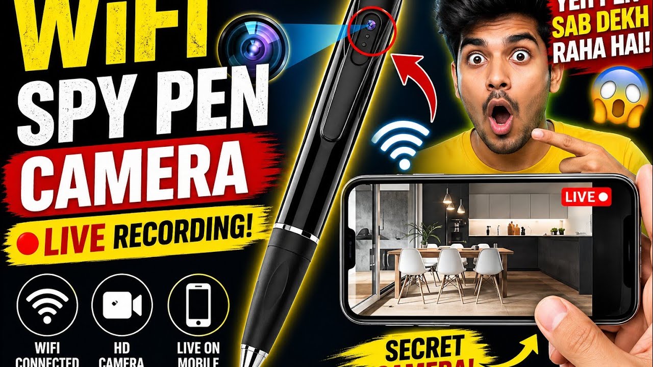 Wi-Fi Spy Pen  camera