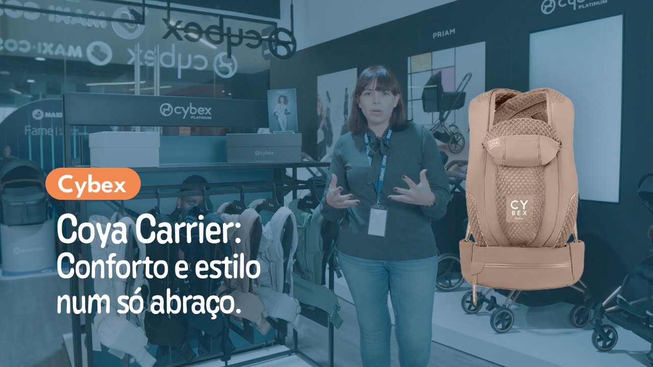 CYBEX COYA CARRIER: CONFORTO E ESTILO NUM SÓ ABRAÇO