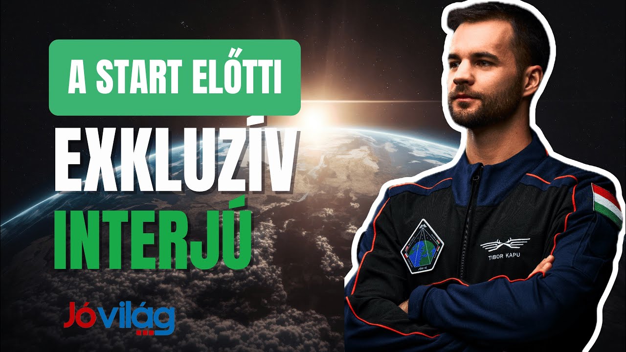 Start előtti exkluzív interjú Kapu Tiborral - Jó Világ (2025.06.07.)