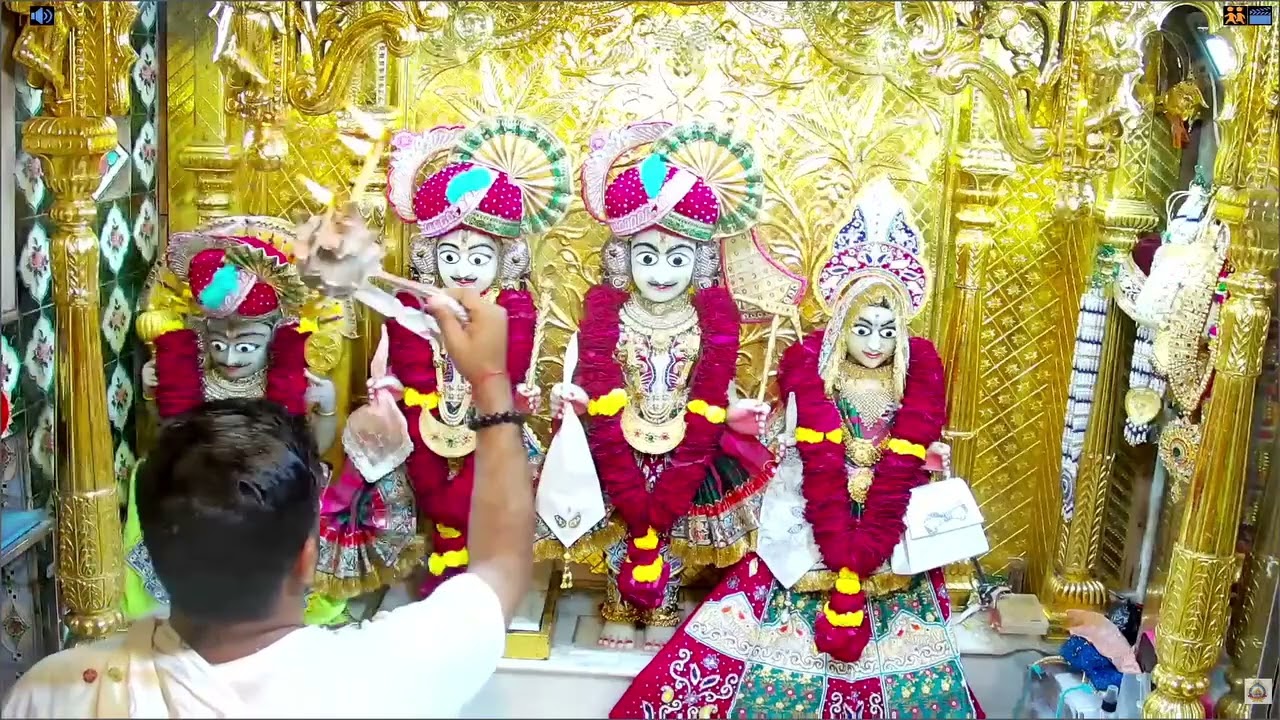 આજ ના ગઢપુર ધામ ગોપીનાથજી મહારાજ અને અન્ય દેવો ના શણગાર આરતી Live દર્શન 🧿 તારીખ:૩૧/૦૧/૨૦૨૬ #viral 