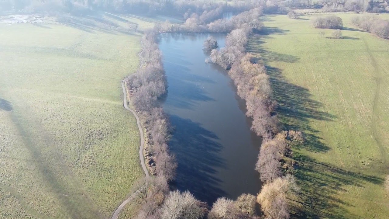 Dagnam Park Harold Hill to the lake at Weald Park Droney Tony