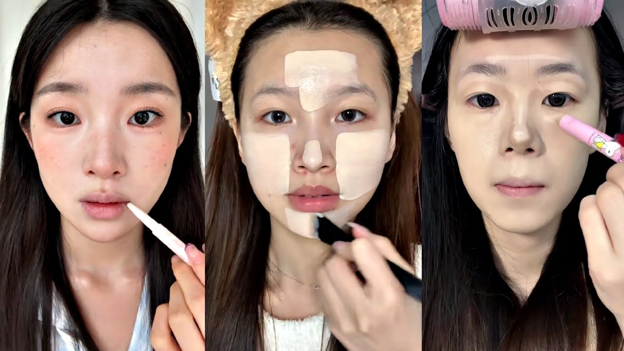 GRWM douyin ASMR real sounds COMPILATION✨🌸 EP.283 | ASMR MAKEUP 메이크업