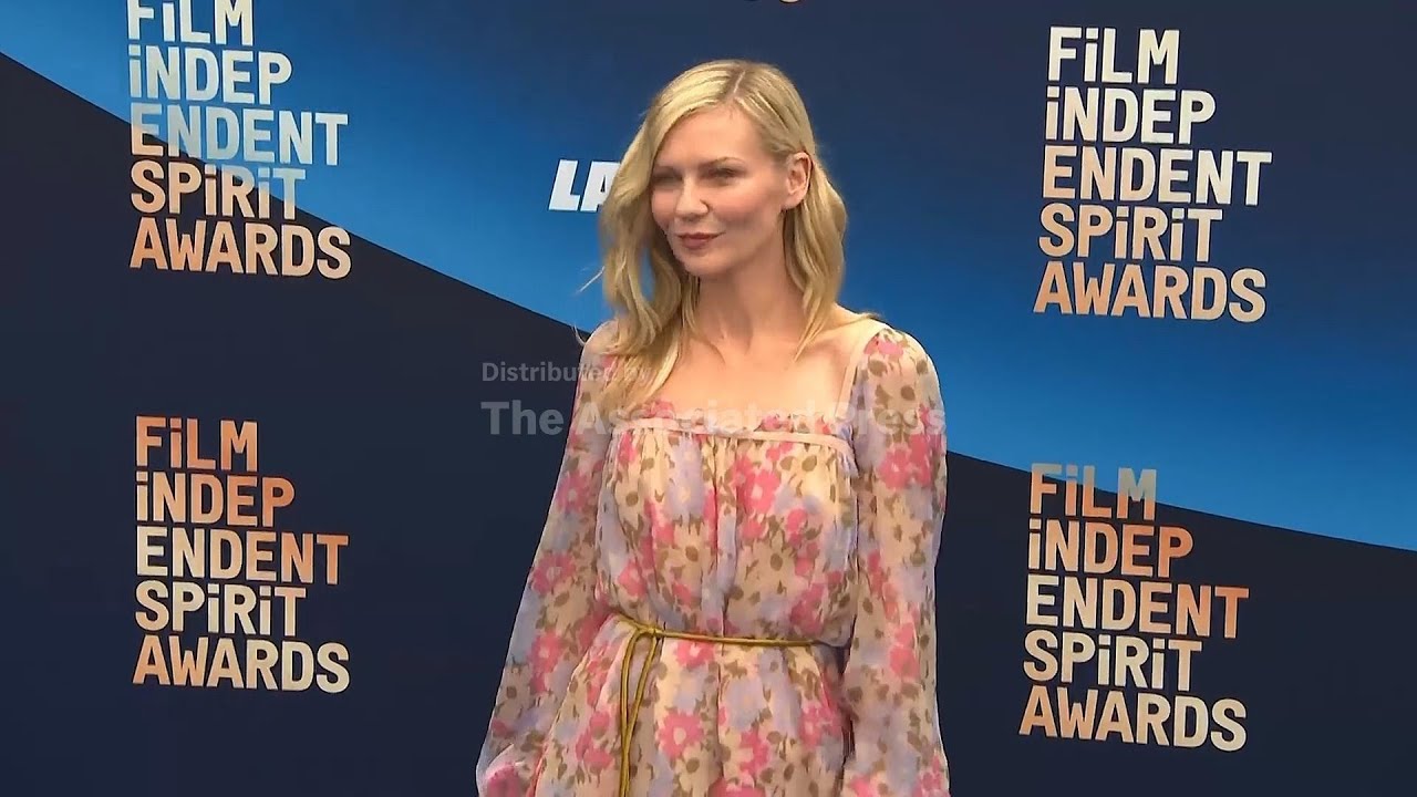 Kirsten Dunst, Wagner Moura, Amy Madigan and more arrive at the Film Independent Spirit Awards