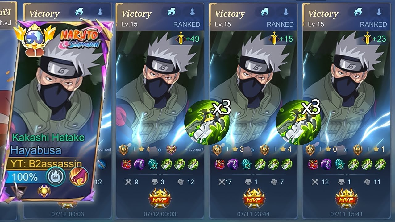 HAYABUSA BEST WINSTREAK BUILD Blade of Despair x3 SOLO😱