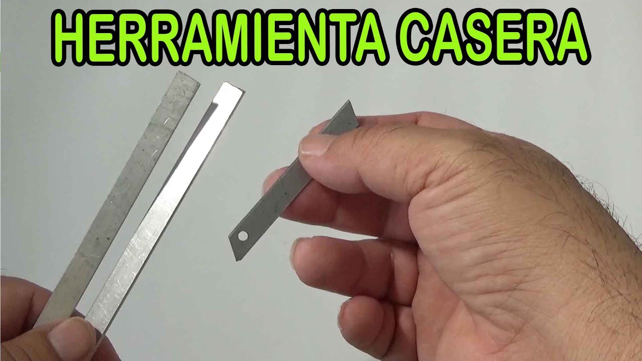 HERRAMIENTA CASERA-Cúter (cutter) fácil de hacer