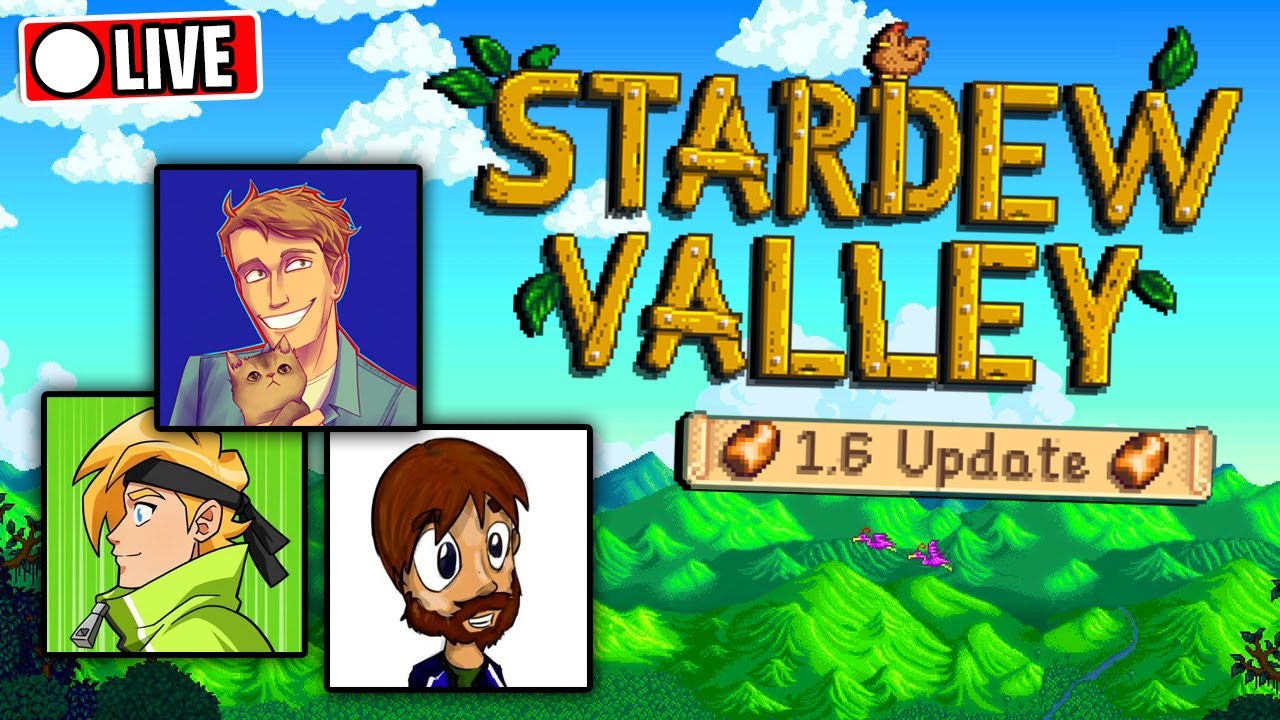 NEW STARDEW VALLEY UPDATE w/ THE BOYS!!
