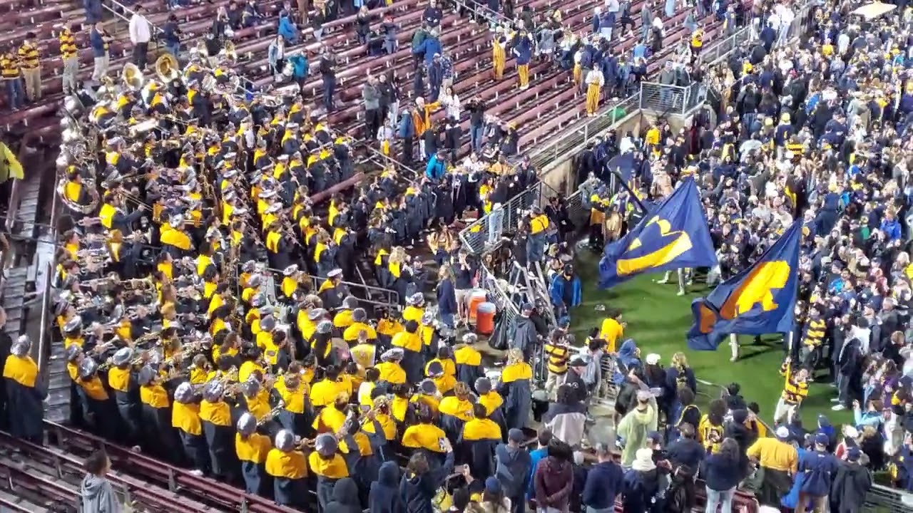 Cal band plays 