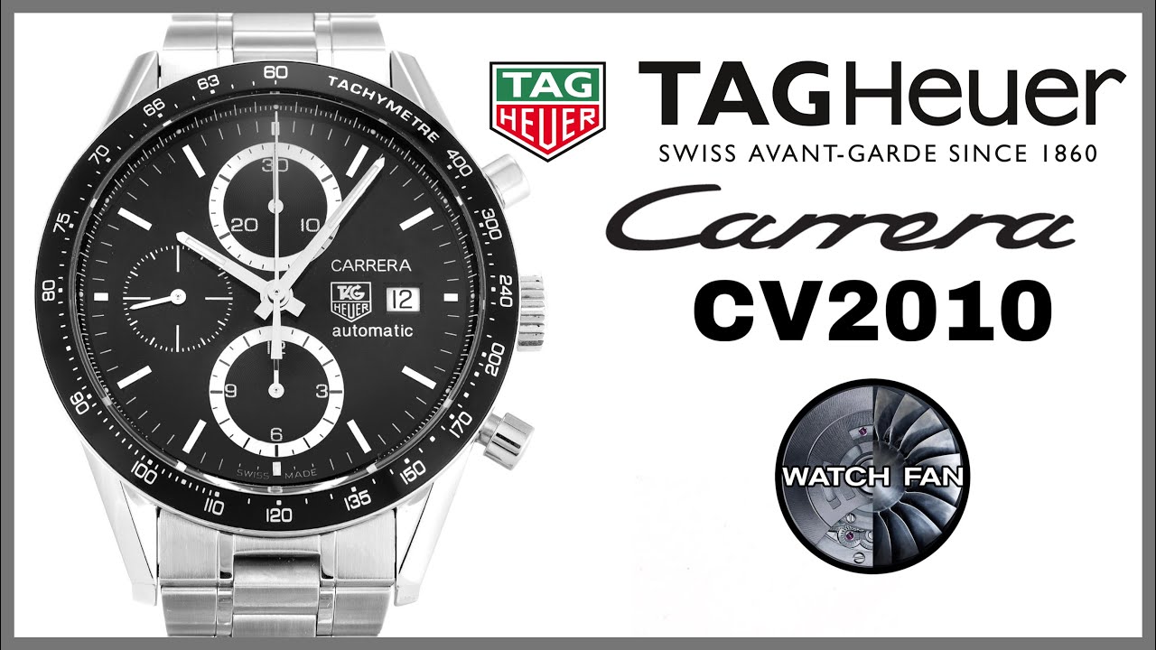 Tag Heuer Carrera Ref. Cv 2010 - Recensione tecnica al banco