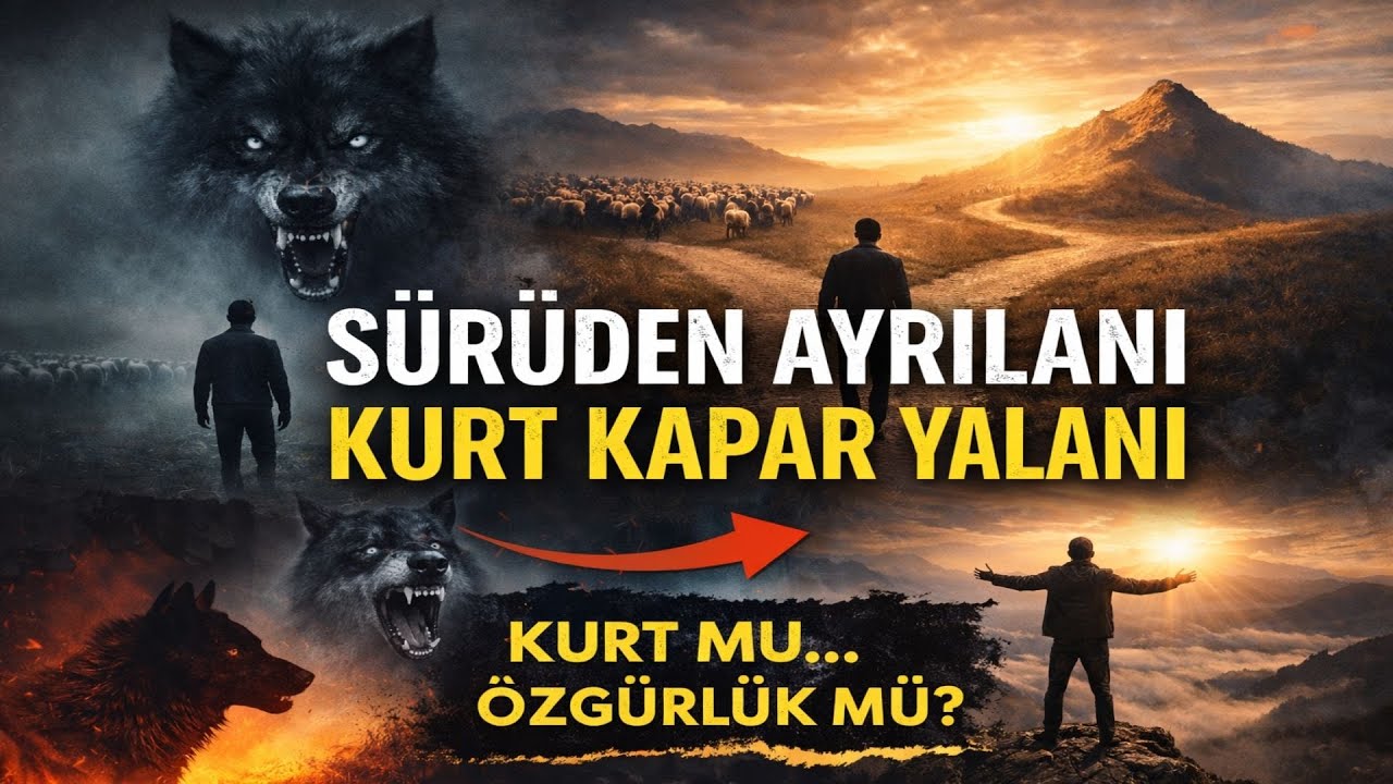 Sürüden Ayrılanı Kurt Kapar Yalanı