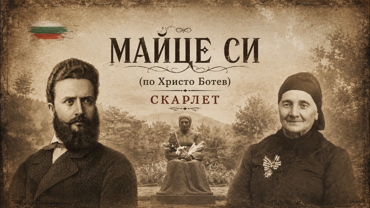 Скарлет - Майце си (Христо Ботев) | Scarlett - Maice si (Hristo Botev) | БГ поезия и музика