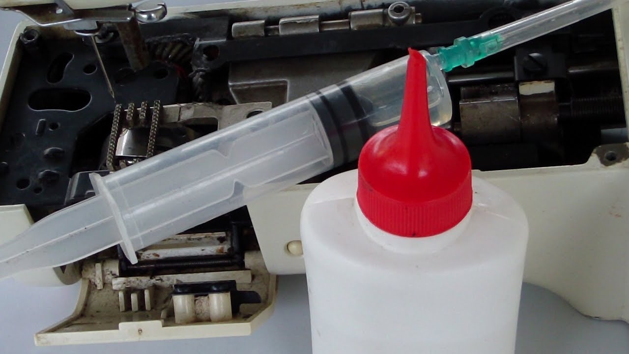 How to Oil a Sewing Machine. Full Oiling a Sewing Machine