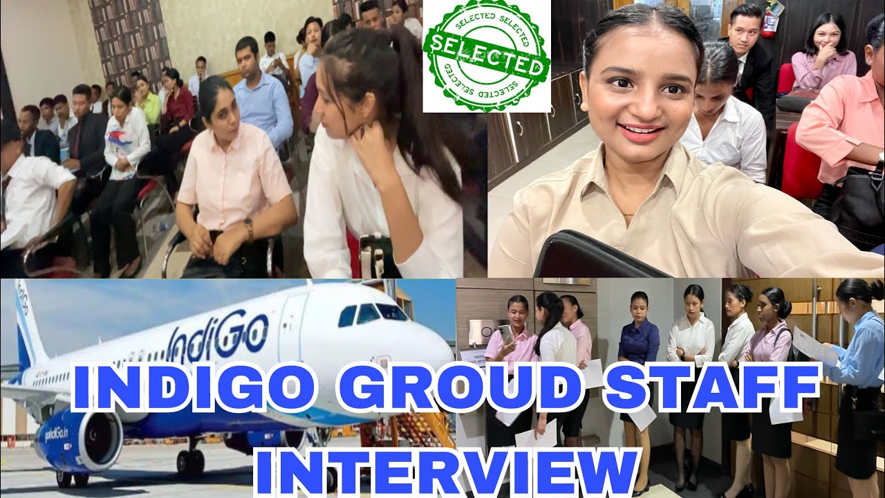Indigo Ground staff interview 2023||Selected or Rejected??/ indigo ground staff interview experience
