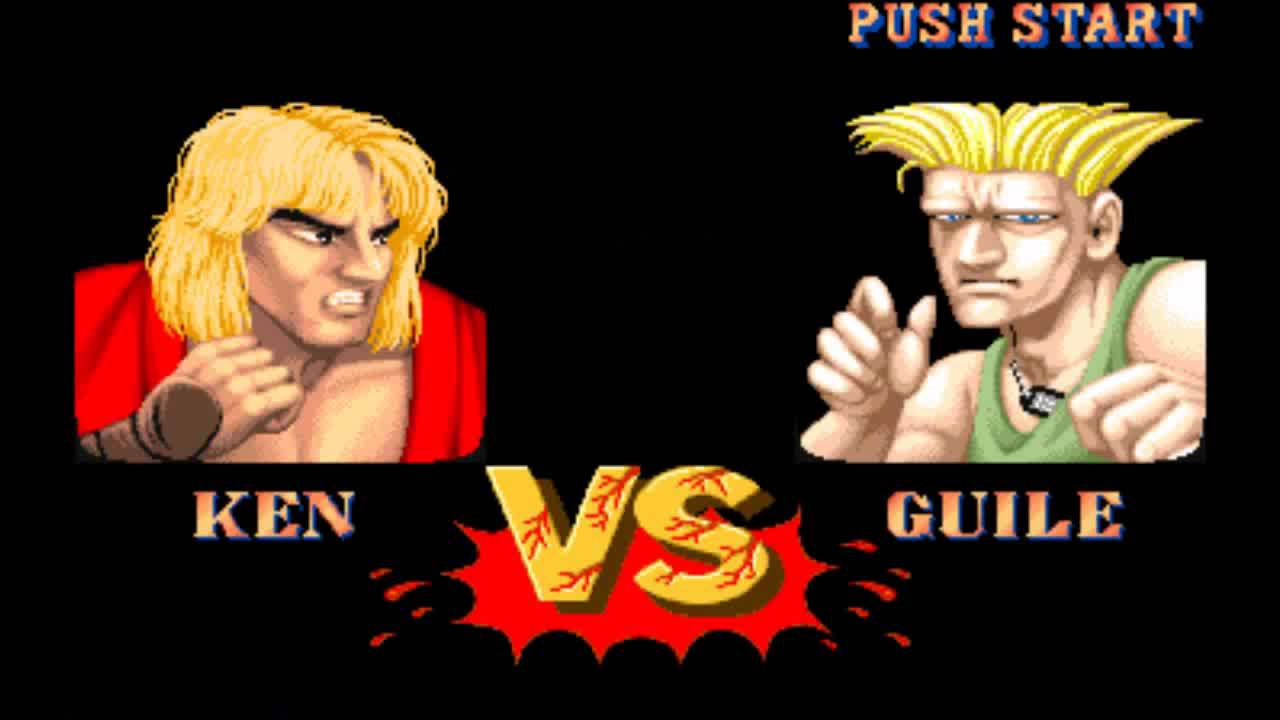 Street Fighter II : The World Warrior (KEN) - Street Fighter 2 Arcade Game