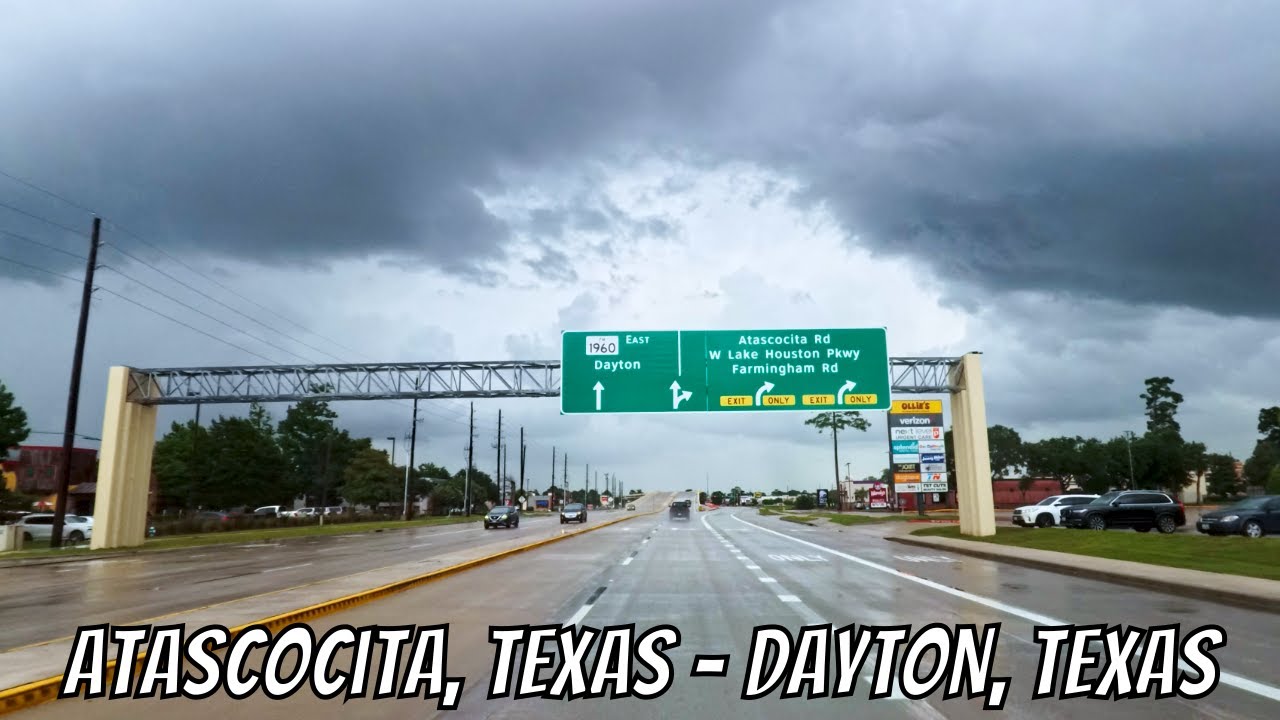 Atascocita, Texas to Dayton, Texas! Drive with me in Texas!
