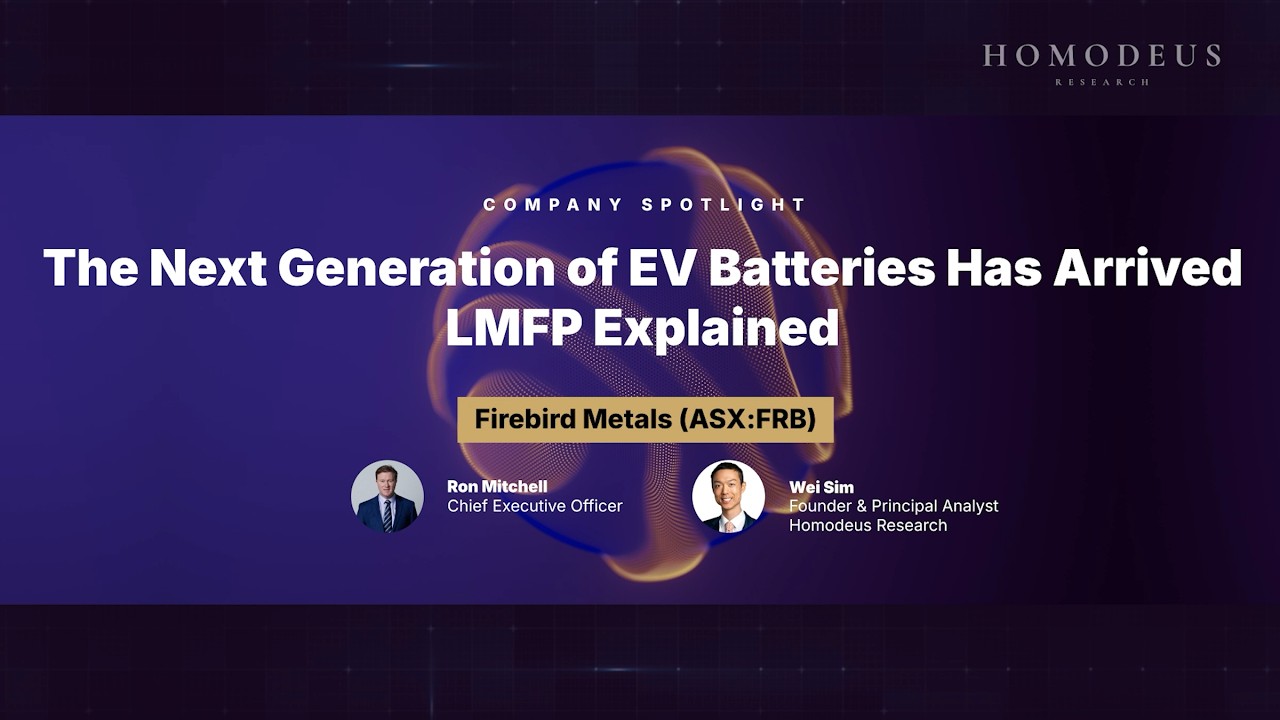 The Next Battery Revolution? Why LMFP Could Transform Electric Vehicles | Firebird Metals CEO